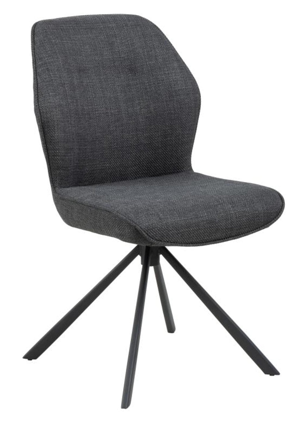 Millau Matstol Basel tyg Mörkgrå