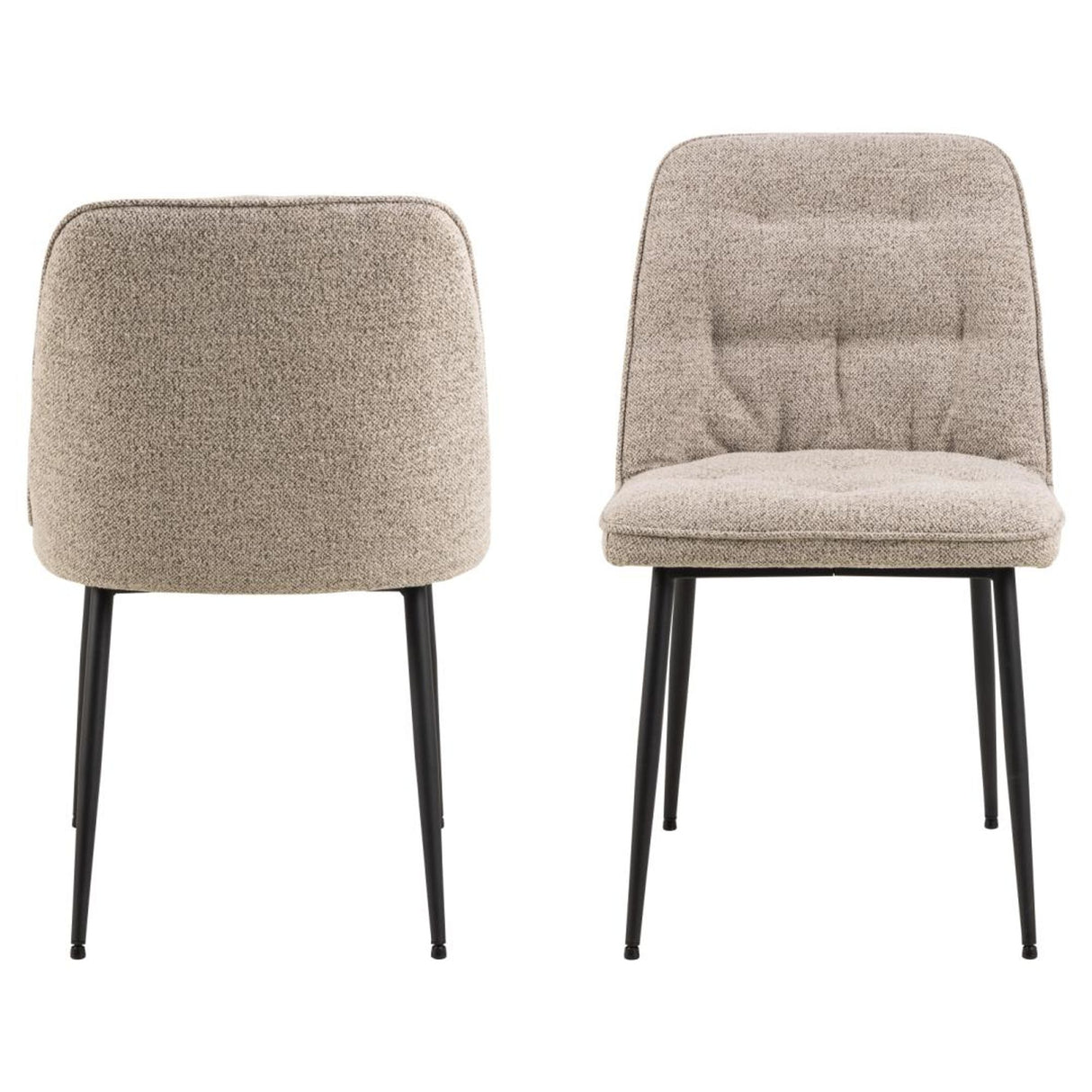 Toulon Matstol Monza tyg Beige