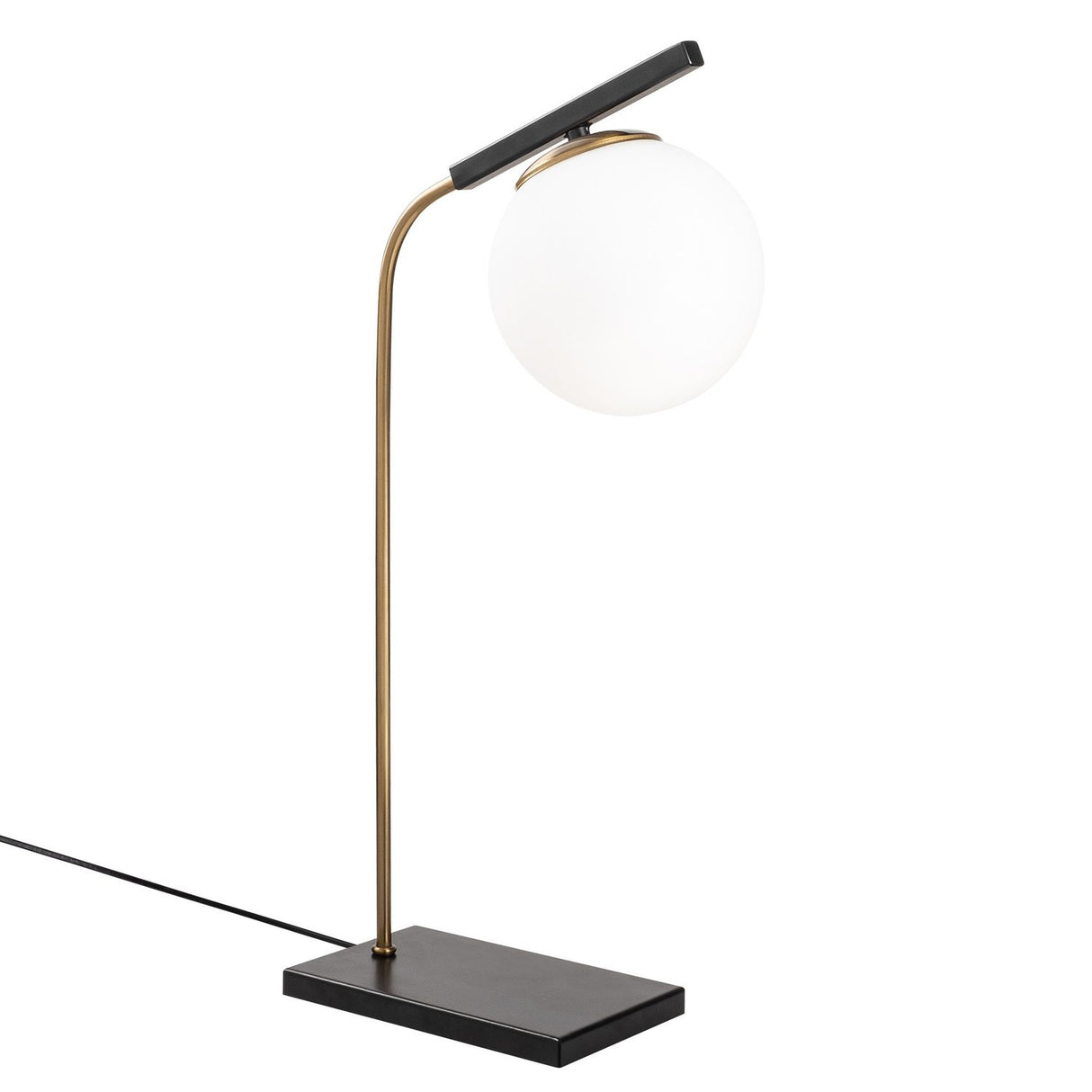 Lima (15 x 26 cm) Guld Svart Bordslampa