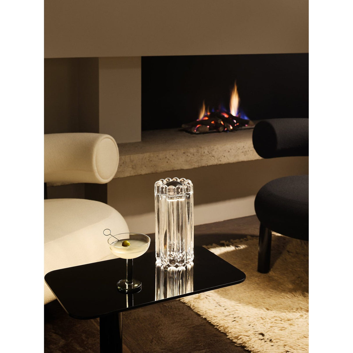 Flash Rektangel Bord Black