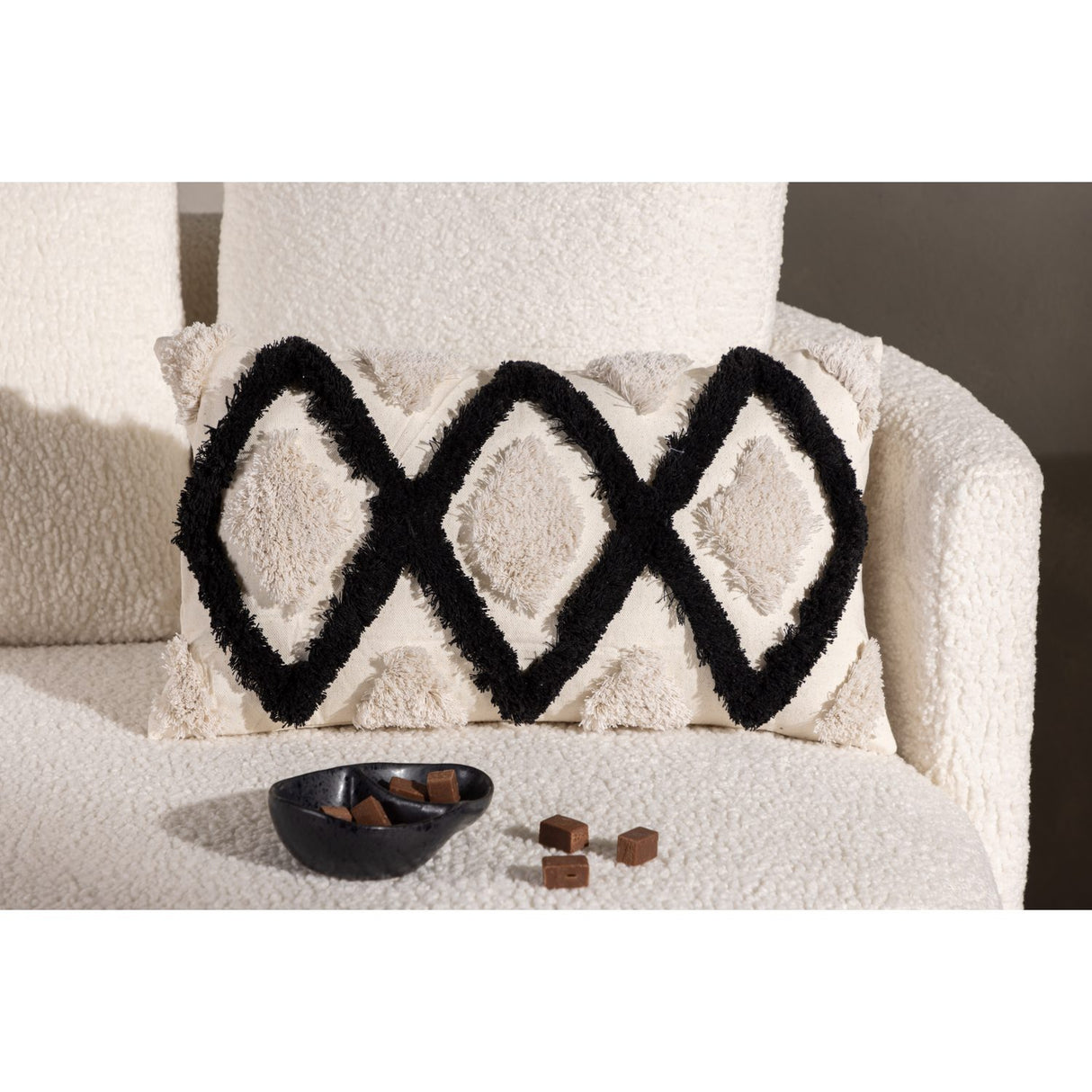 Emelie Kuddfodral Vit, 30 x 50