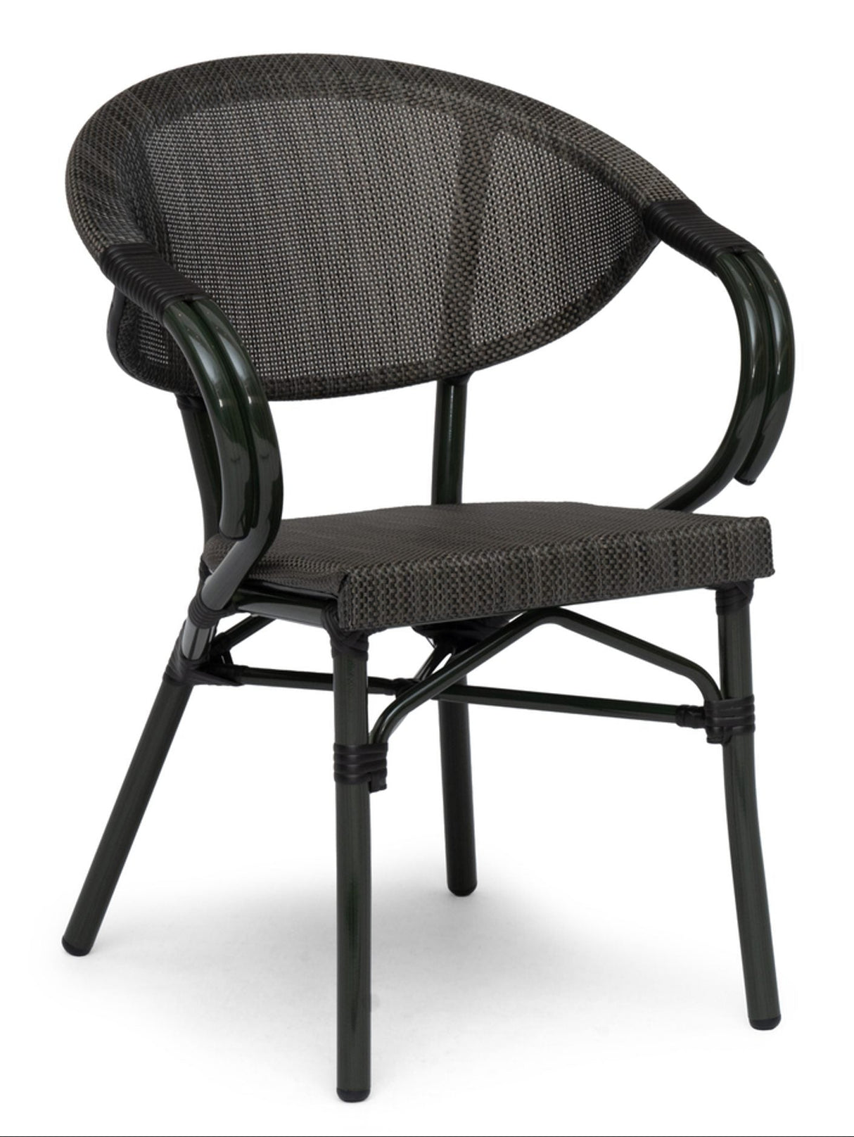 Äppelhed Caféstol Skogsgrön