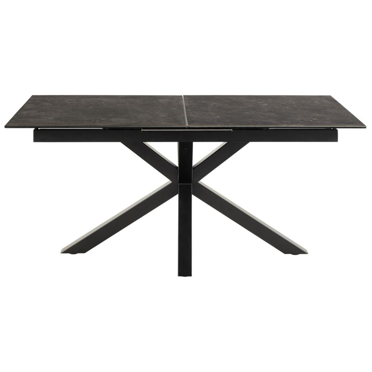 Verdun Matbord 90x168-210 cm Svart Fairbanks