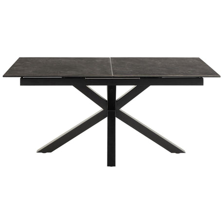 Verdun Matbord 90x168-210 cm Svart Fairbanks