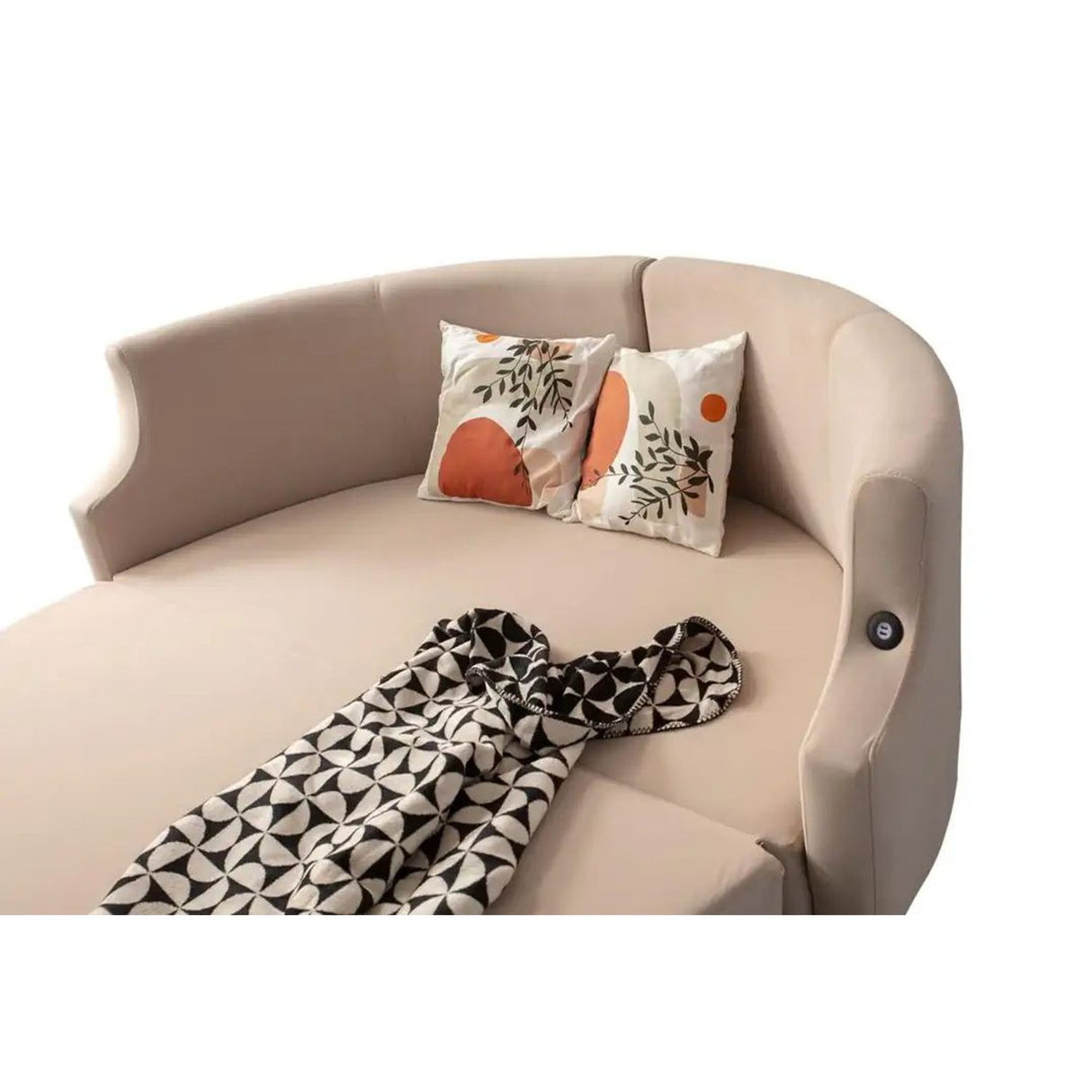 Piozzo 3-sits bäddsoffa Kräm