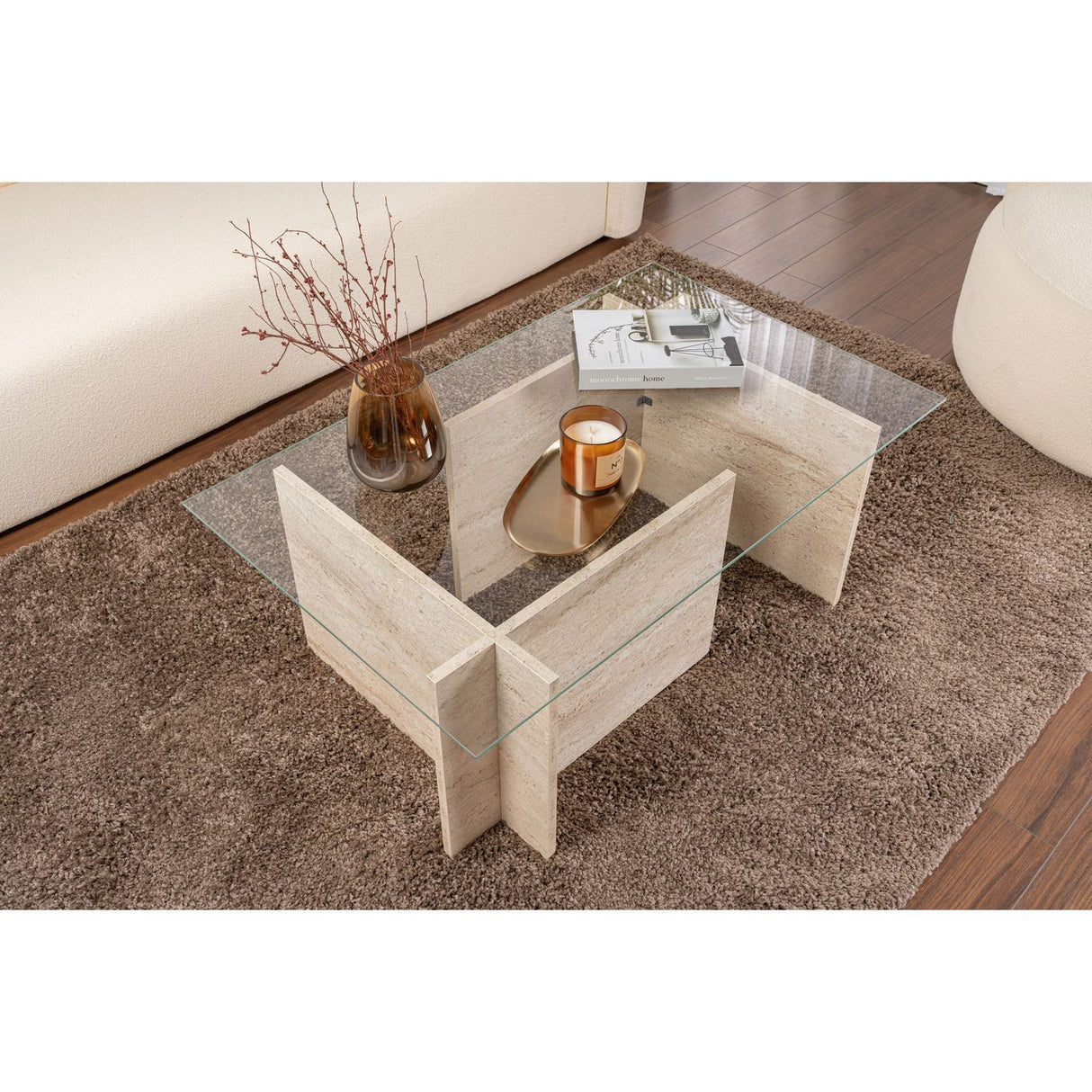 Paola Soffbord Travertine