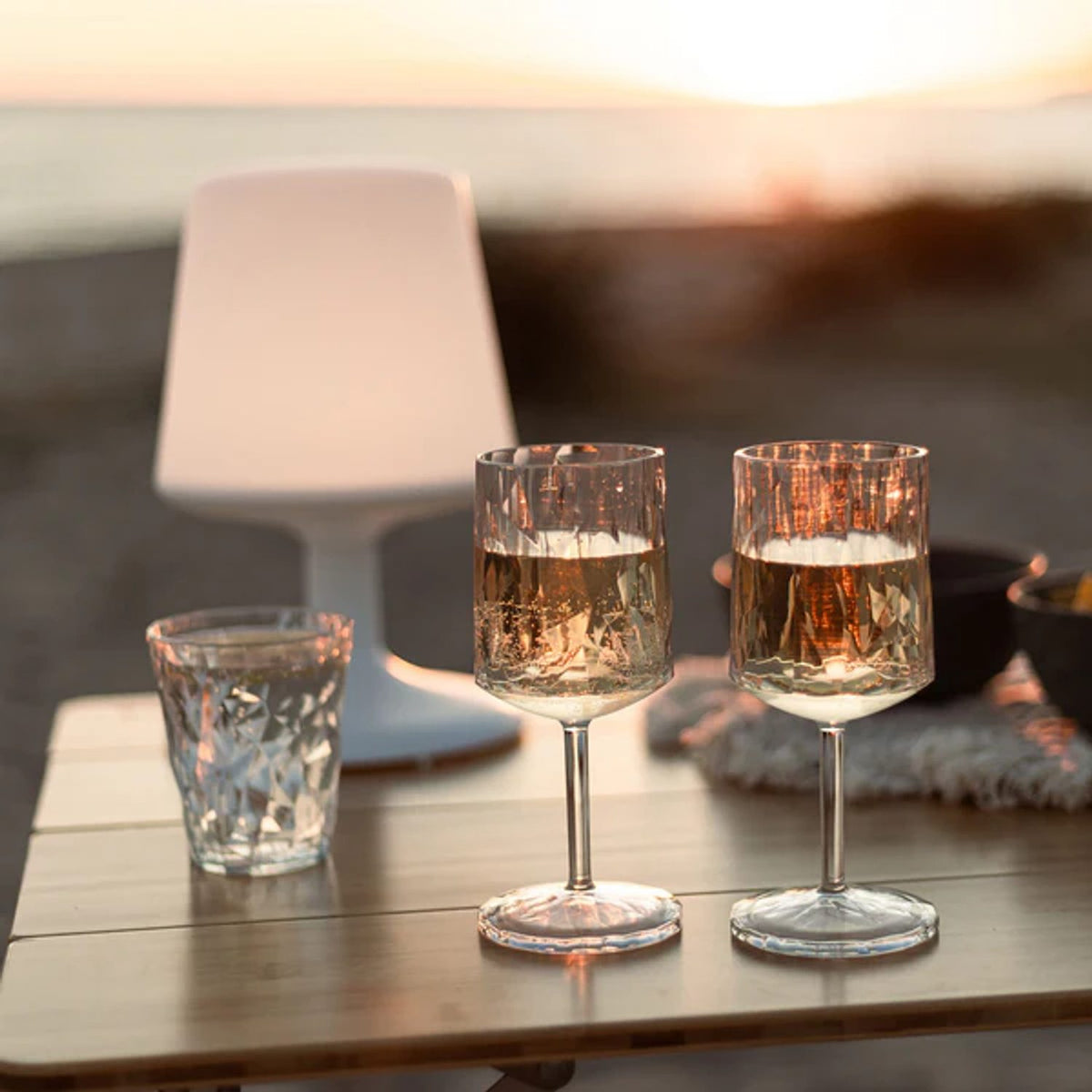 Superglas club no.21 plast 25 cl crystal clear 2-pack Vinglas