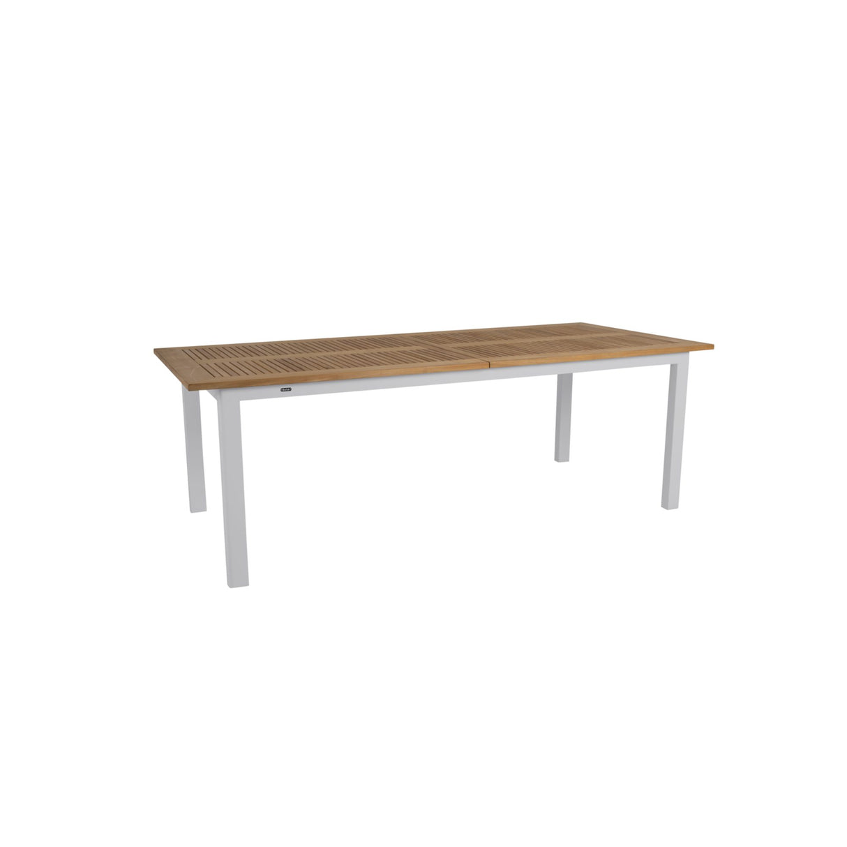 Lyon Utebord 304x100 cm Light Grey/ Teak