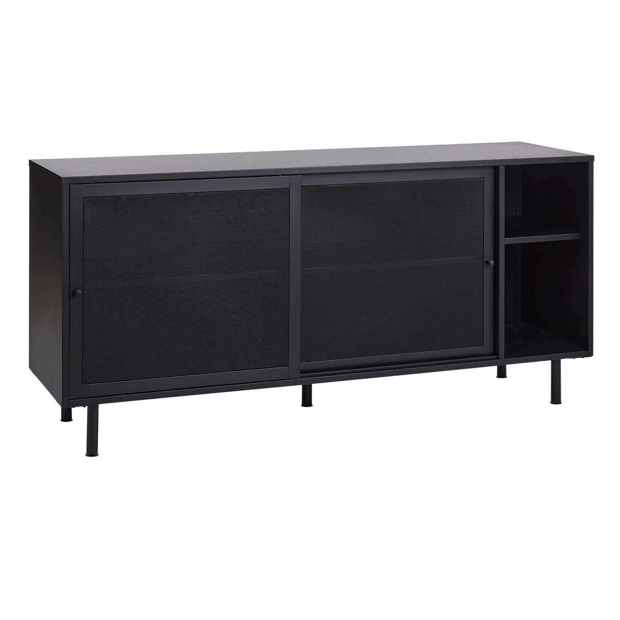 Angolo Sideboard 160 cm Svart