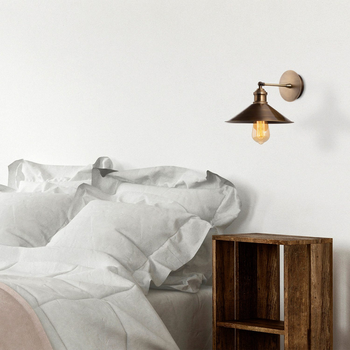 Mel Niva Vintage Vägglampa