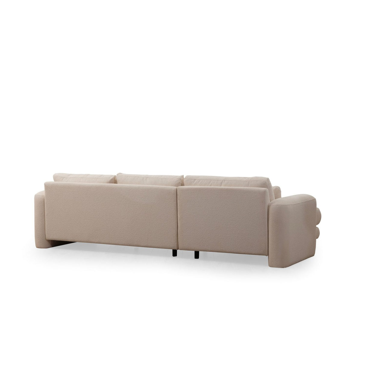 Essaouira hörn (290-165 x 97 x 73 cm) Hörnsoffa Kräm