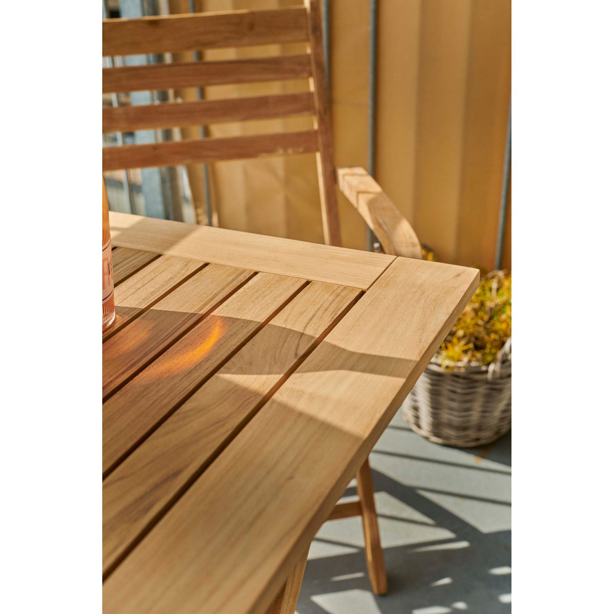 York 70x70 cm Klaffbord Teak