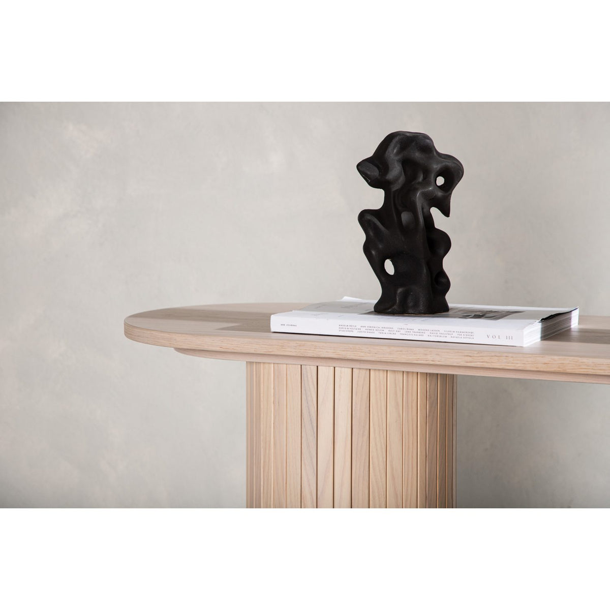Bianca Sidobord Vitlaserad
