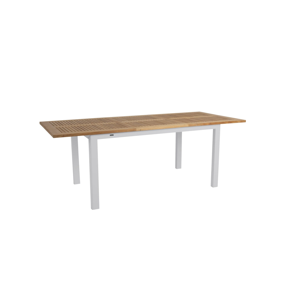 Lyon Utebord 210x92 cm Light Grey/ Teak