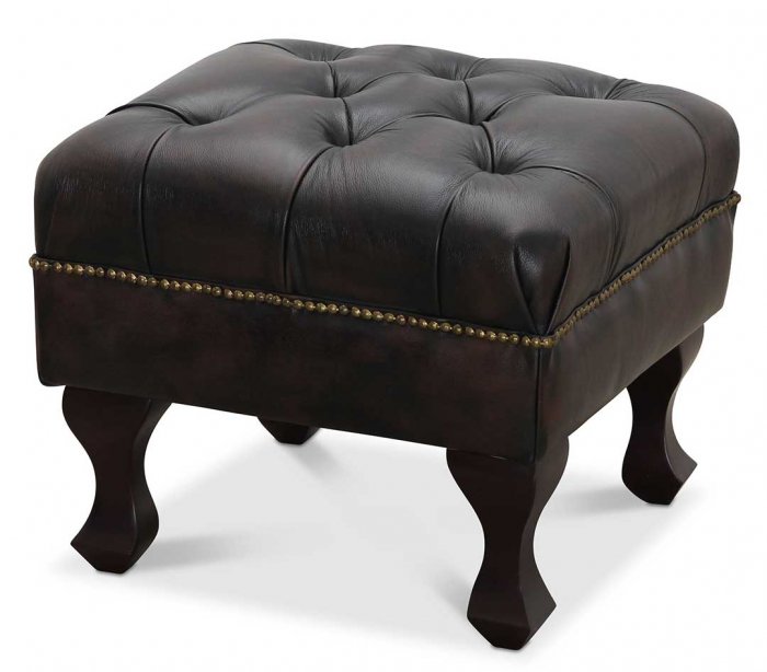 Aberdeen Pall Brunt Läder