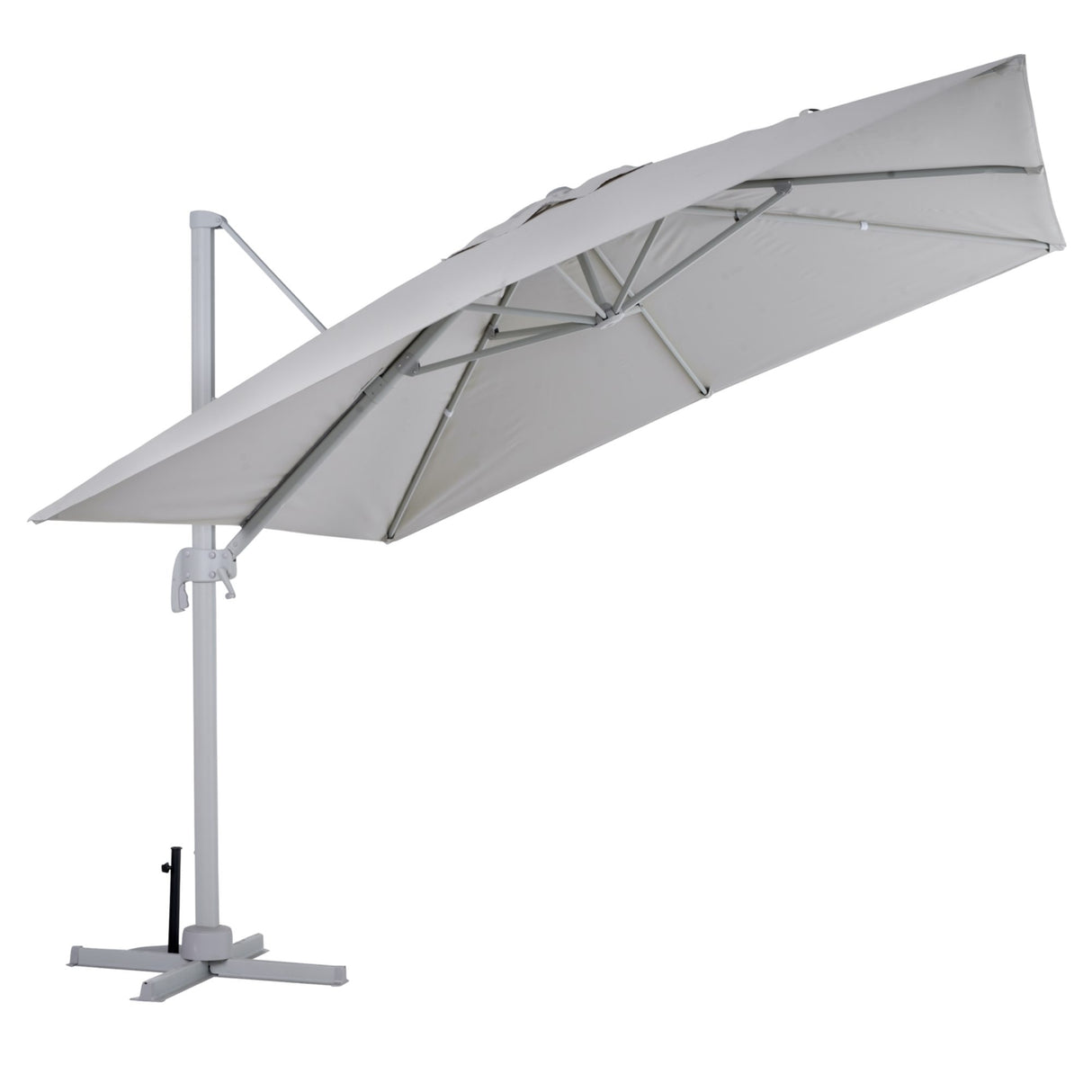 Linz Parasoll Ø300 cm Rund Khaki