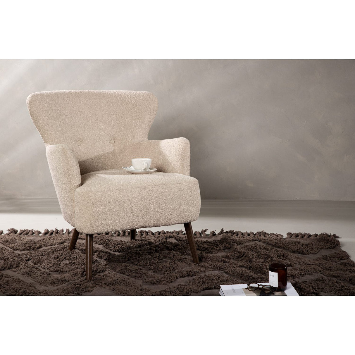 Lincoln Loungestol Beige