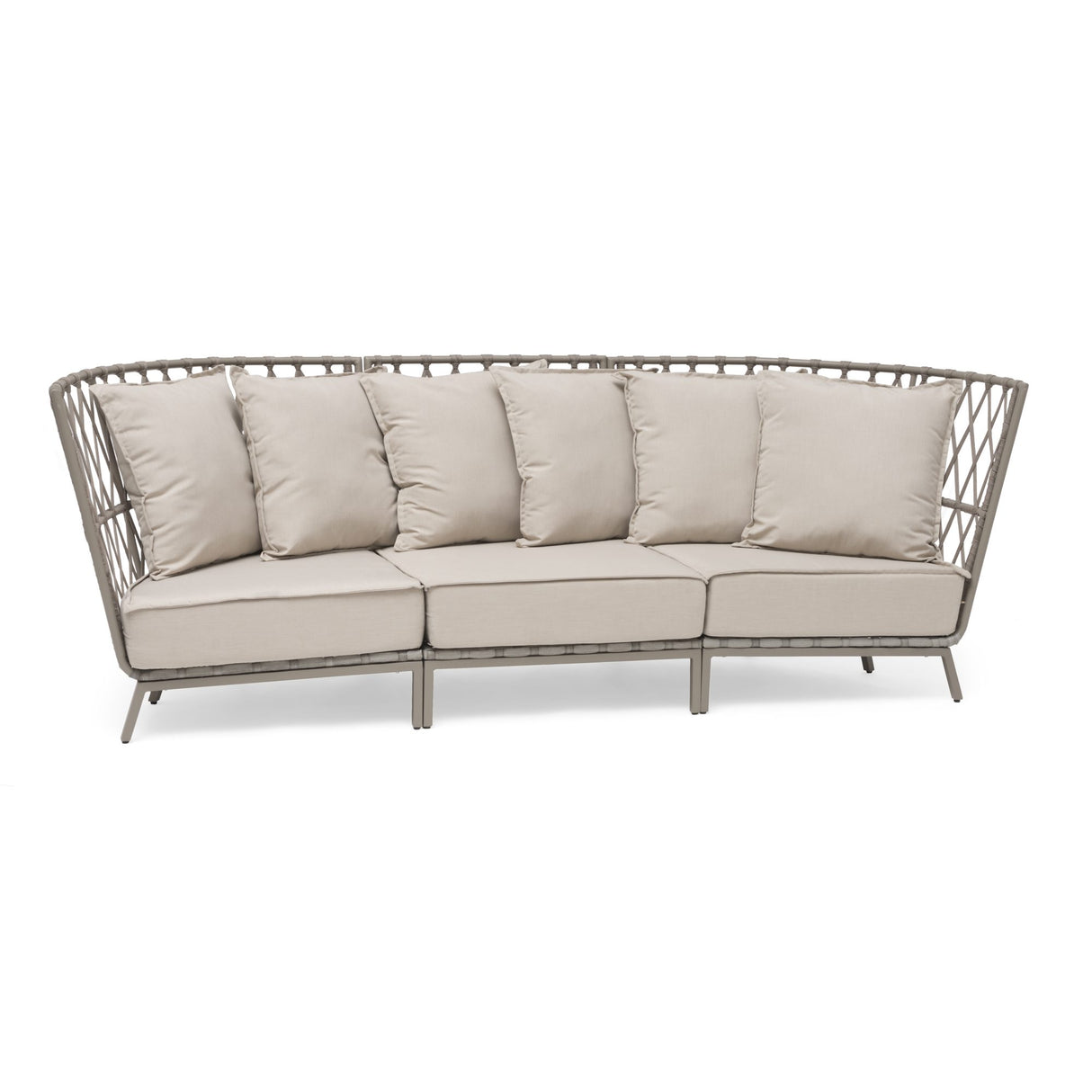 Jet Set 3-Sits Loungesoffa Beige