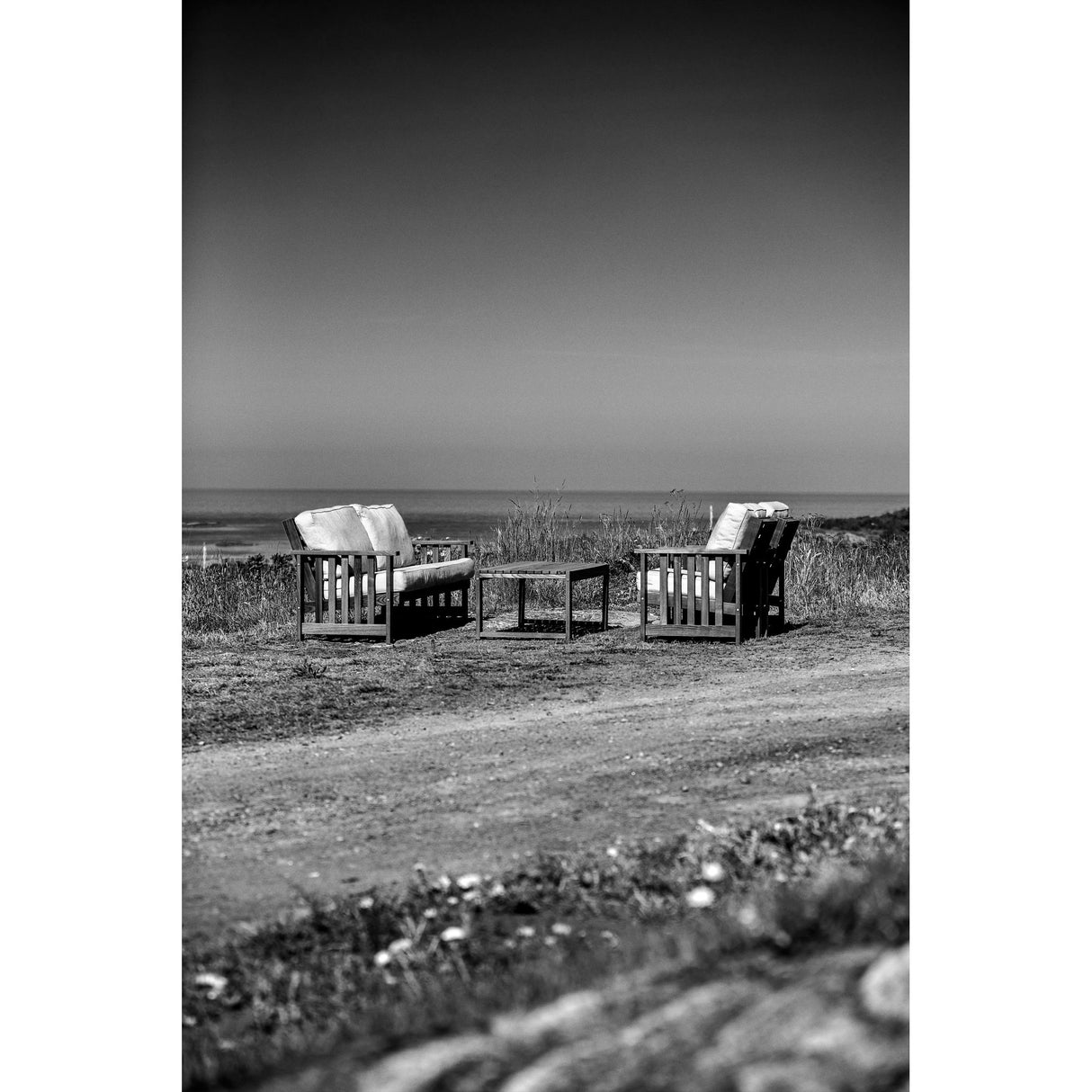 Gotland Utefåtölj Brun