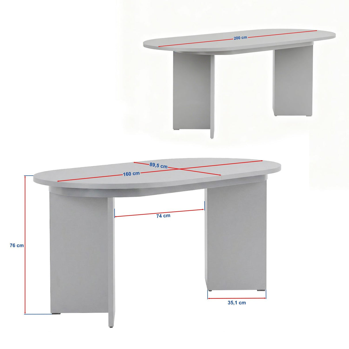 Amadeus Utdragbart matbord Milano Walnut