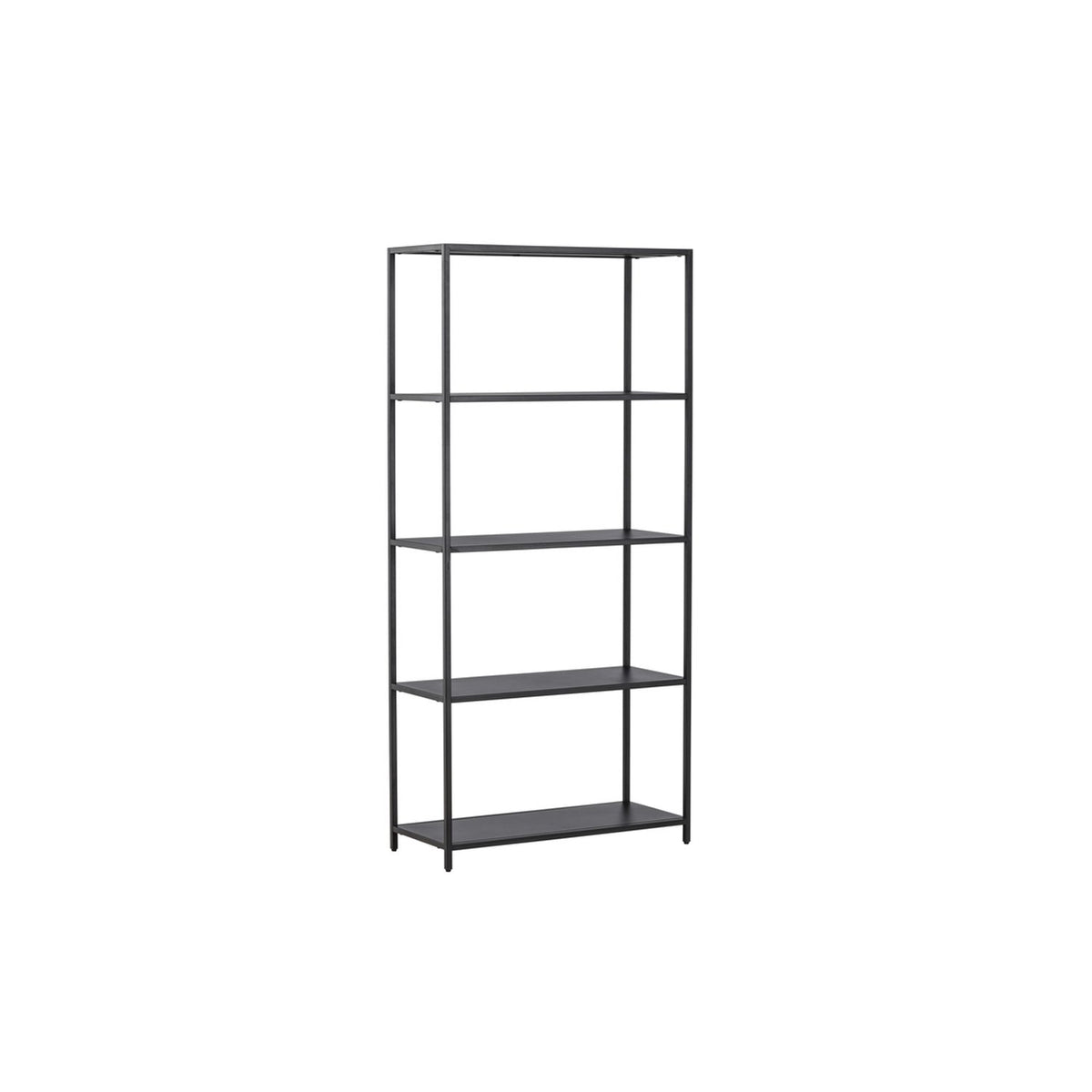 Montevideo Hylla Svart, 70 x 150