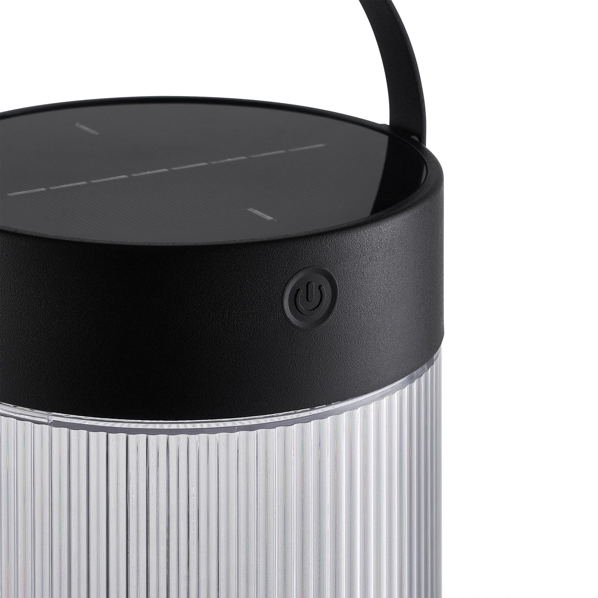 Coupar Solcell Uppladdningsbar Lampa Svart