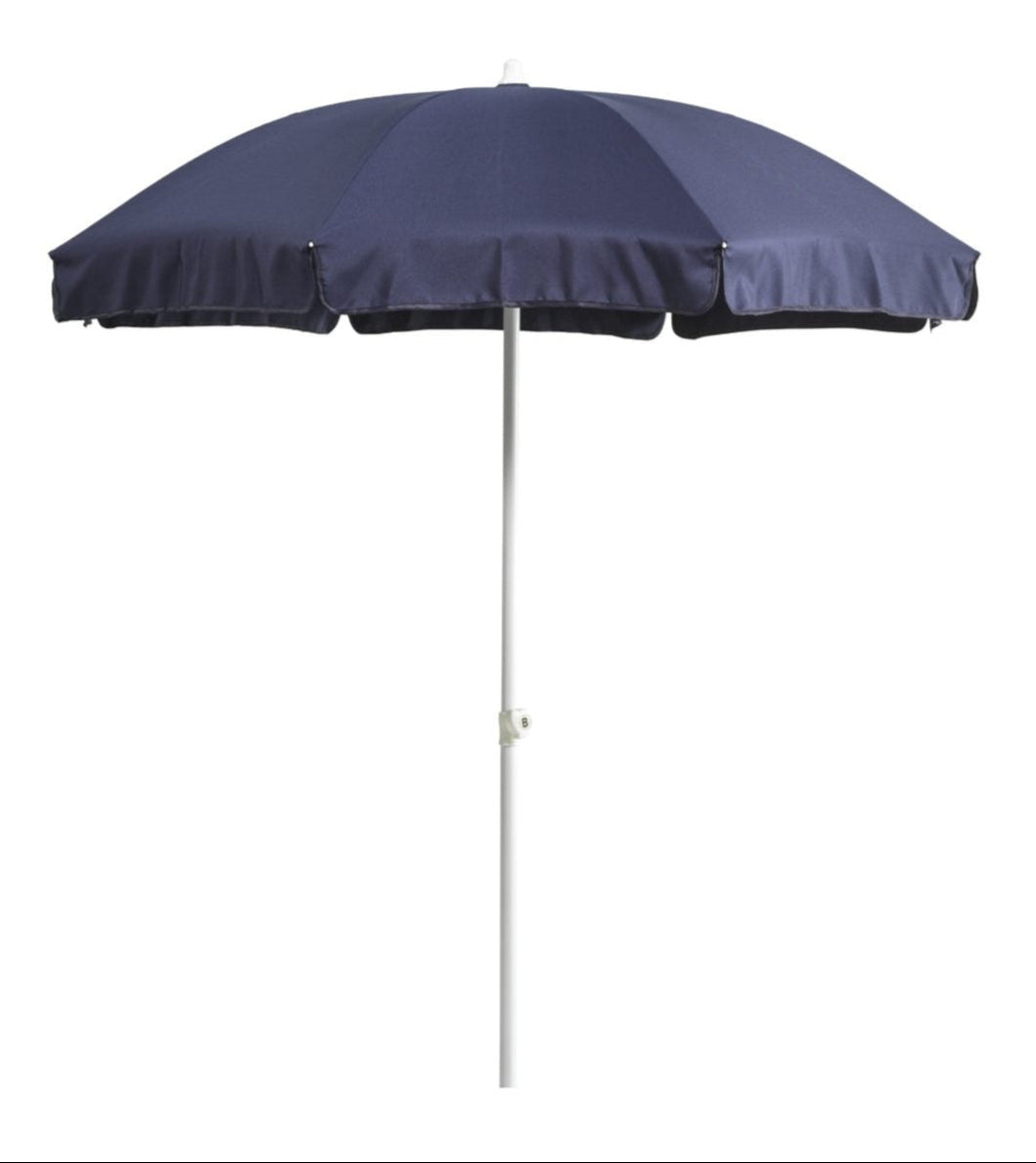 Follina Strandparasoll 180x203 cm Vit/Blå