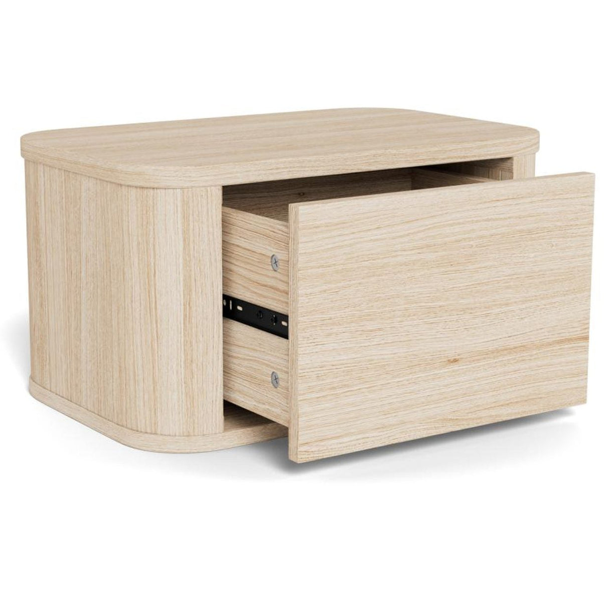 Alturo Sängbord Vitpigmenterad