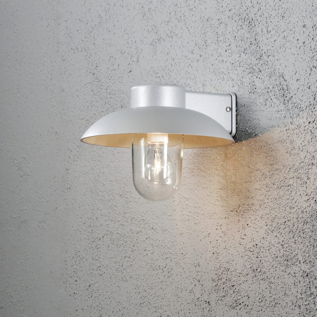 Mani E27 Vägglampa Ute Grå