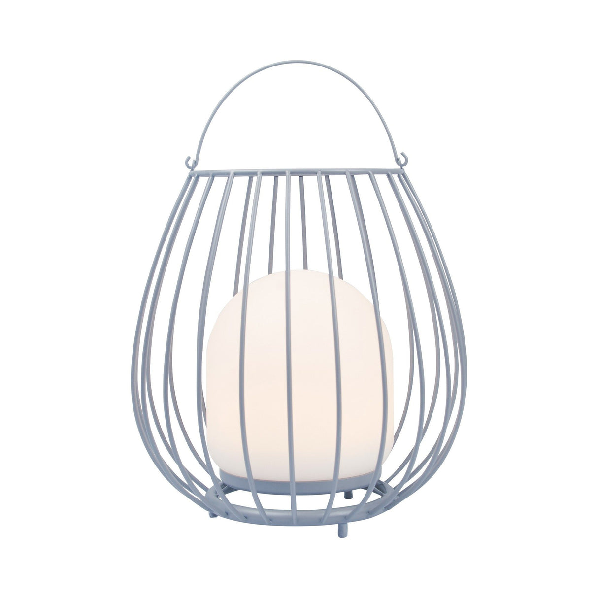 Uppladdningsbar Jim To-Go Bordslampa Grå