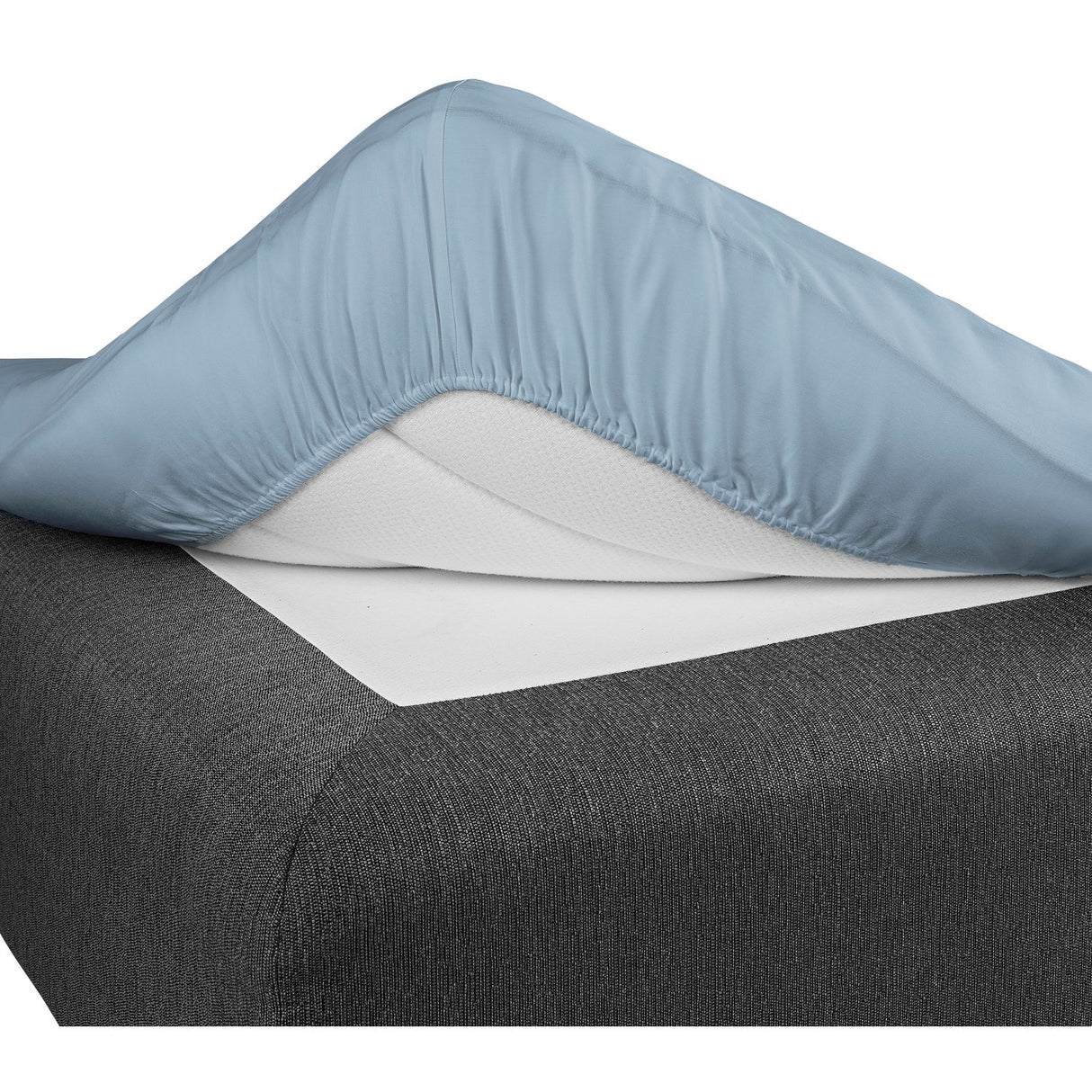Dra-på-lakan 120 x 200 cm, Blå