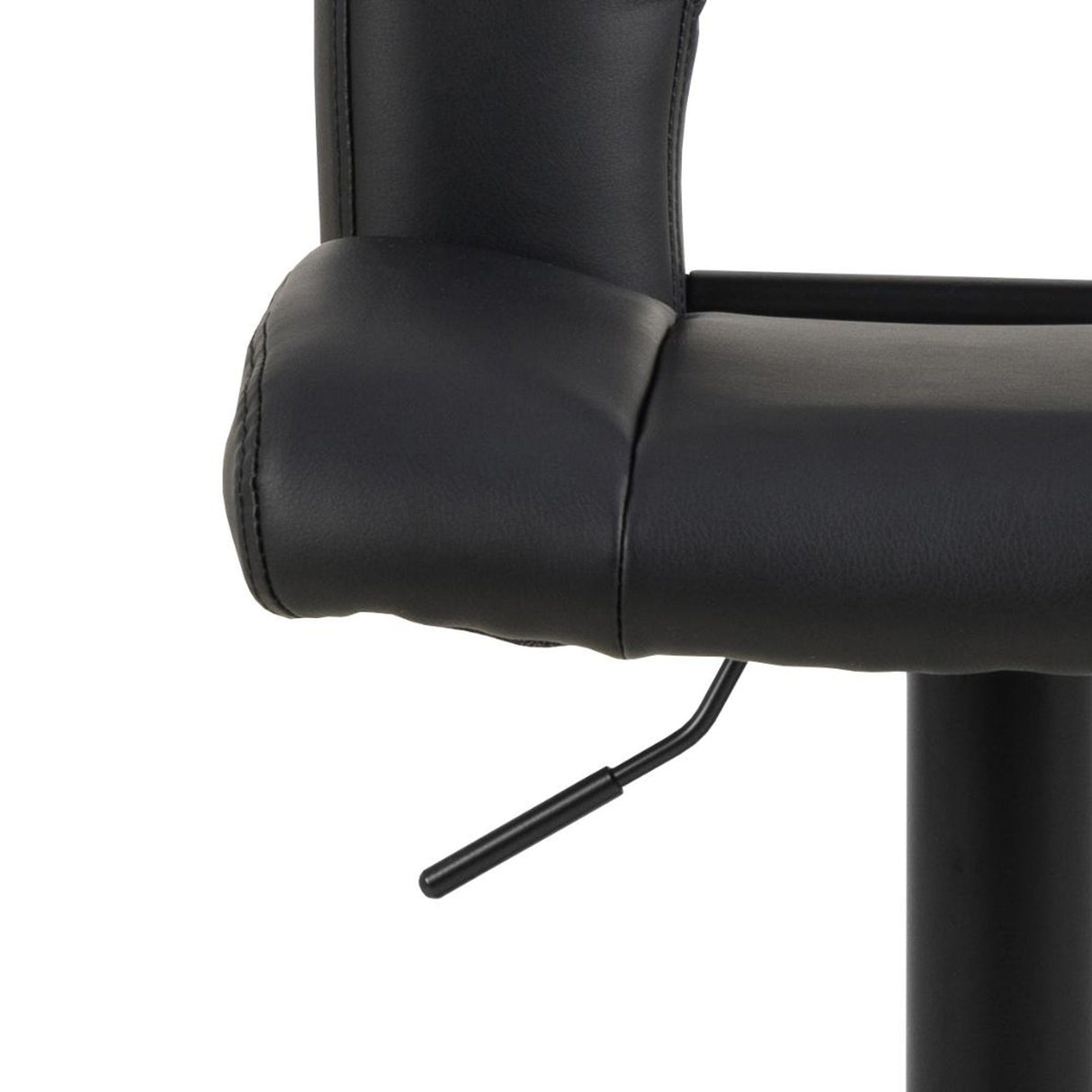 Strasbourg Barstol PU Svart