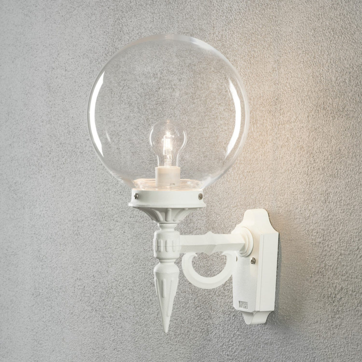Orion E27 Vägglampa Ute Vit