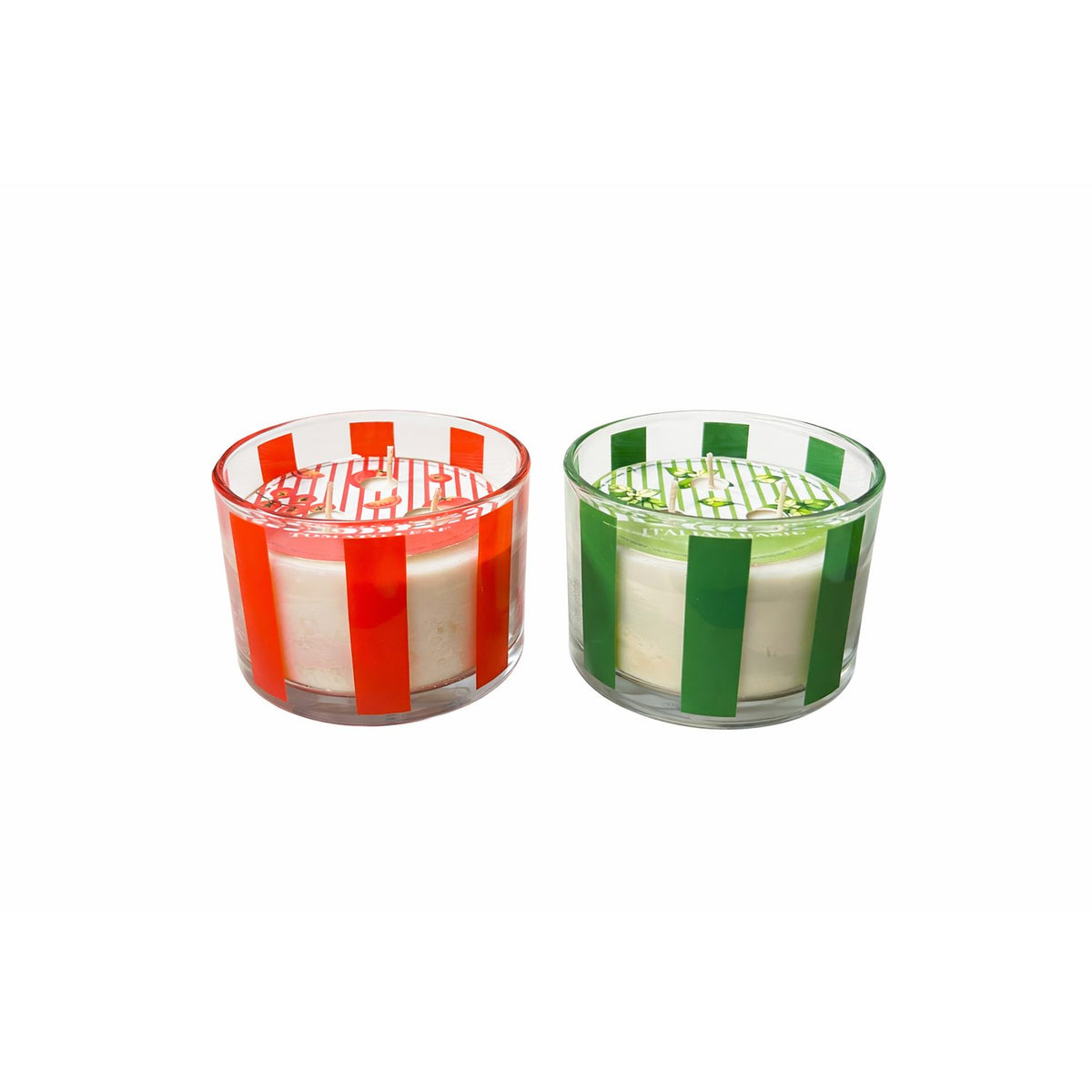 Napoli i Glas 2-pack Mixade Dofter Doftljus