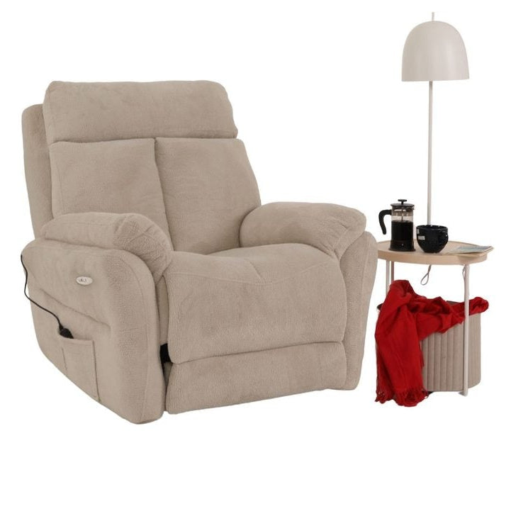 Angela Electric V2 Reclinerfåtölj Creme