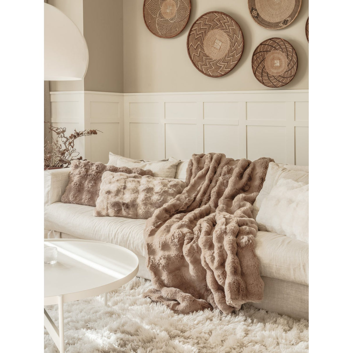 Misty 40x60 cm Kudde Taupe