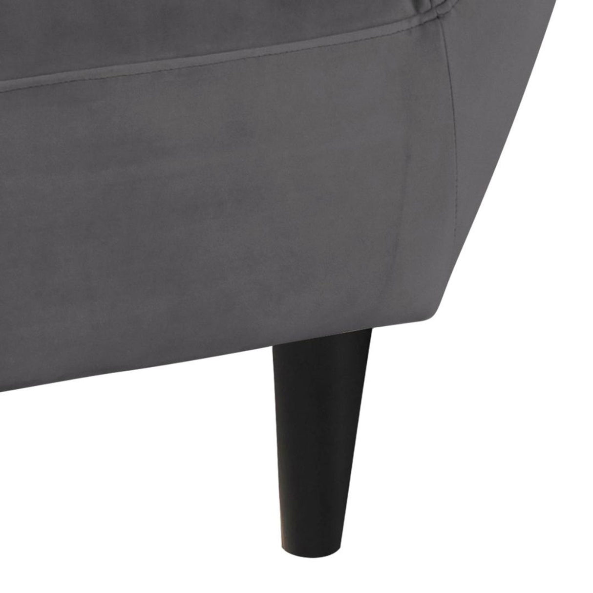 Gina 2-sits Vic tyg Mörkgrå