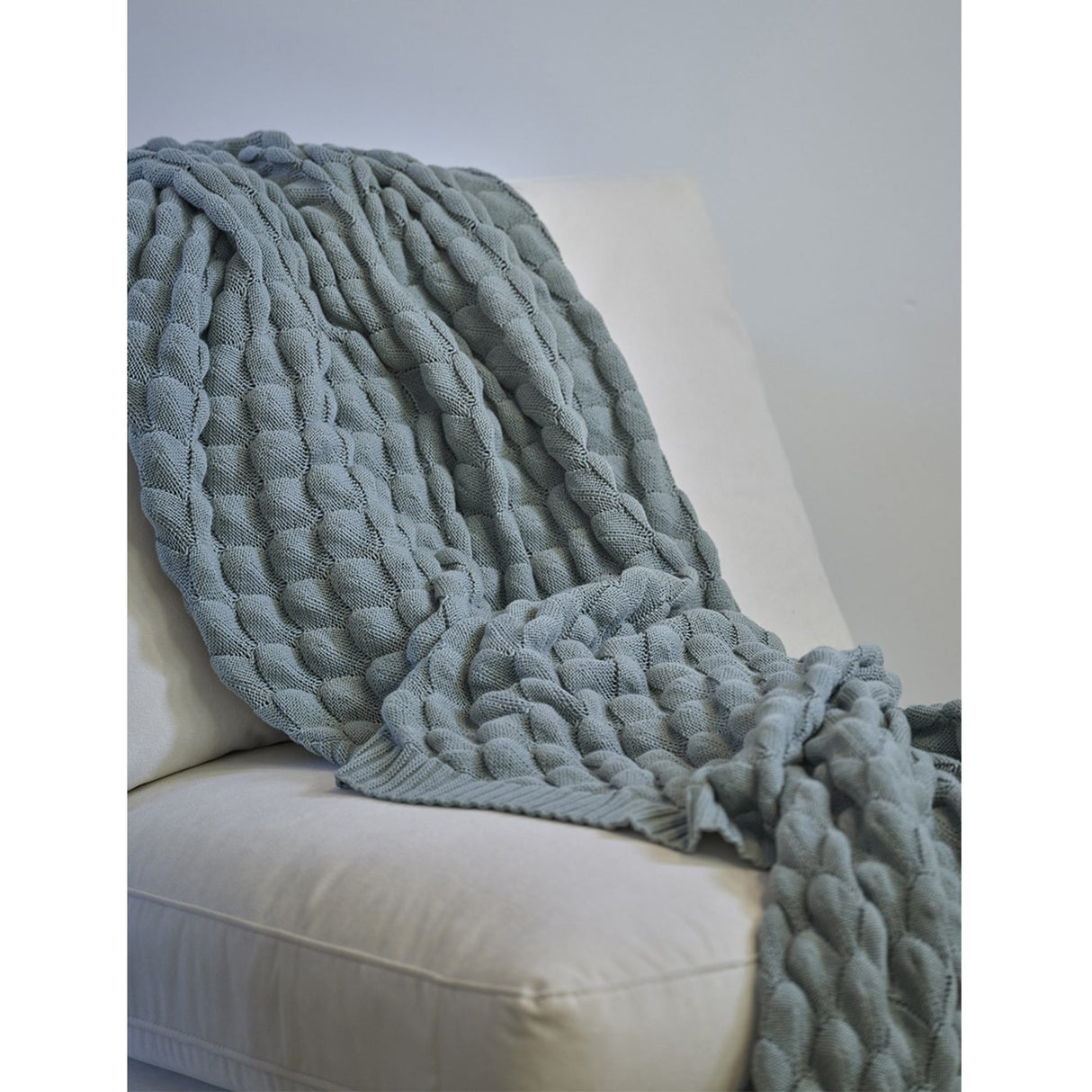 Gems 130x170 cm Pläd Slate Grå