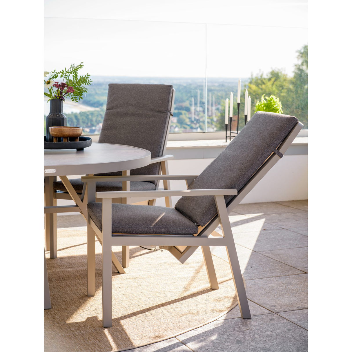 Samvaro Positionsstol Khaki/Soft Dawn