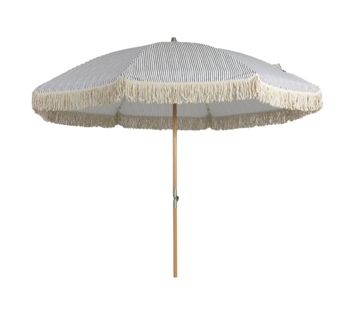 Gatsby Parasoll 1,8m Grå/Vit