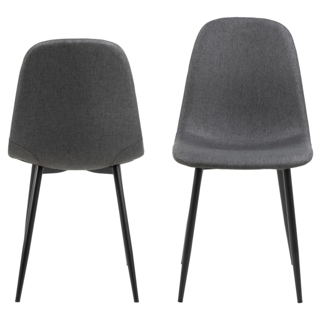 Nicole Matstol Nesia tyg Mörkgrå