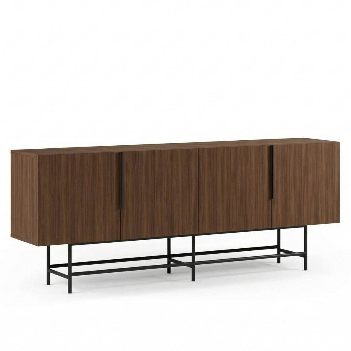 Edinburgh Sideboard Milano valnöt / Svart