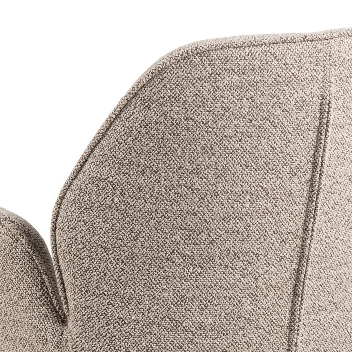 Millau Karmstol Snurr Monza tyg Beige