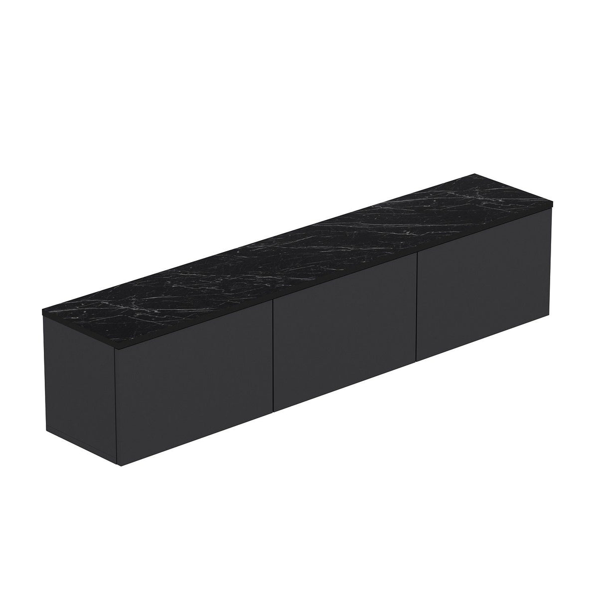 Medellín upplyst (160 x 35 x 32 cm) Antracit TV-bänk