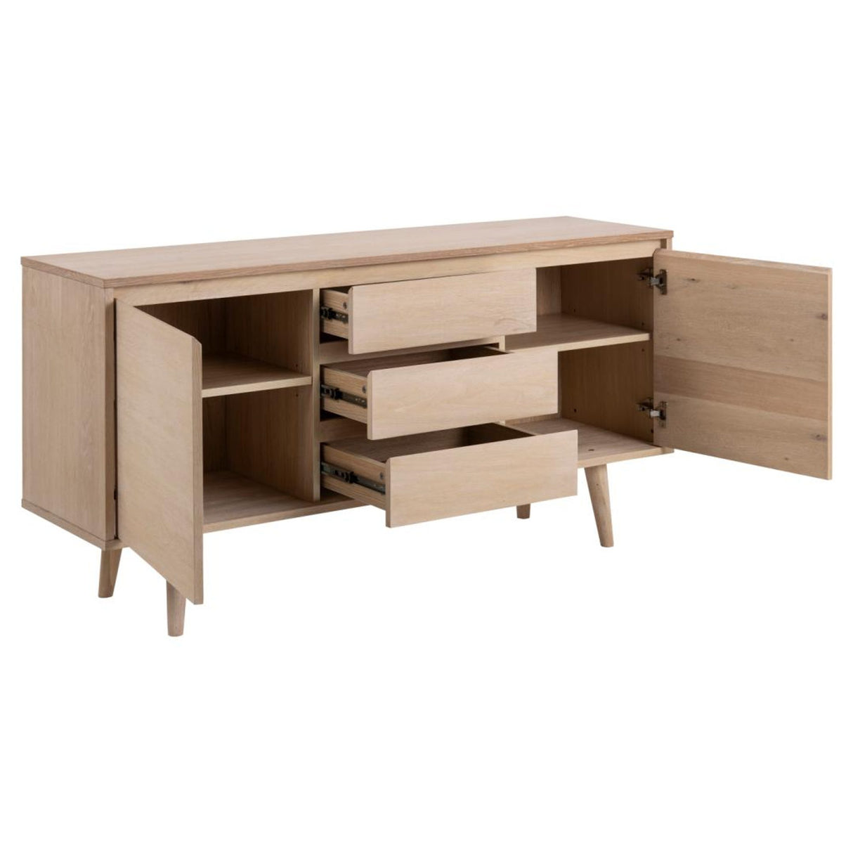 Lillesand Sideboard 75x150x40 cm Vitpigmenterad