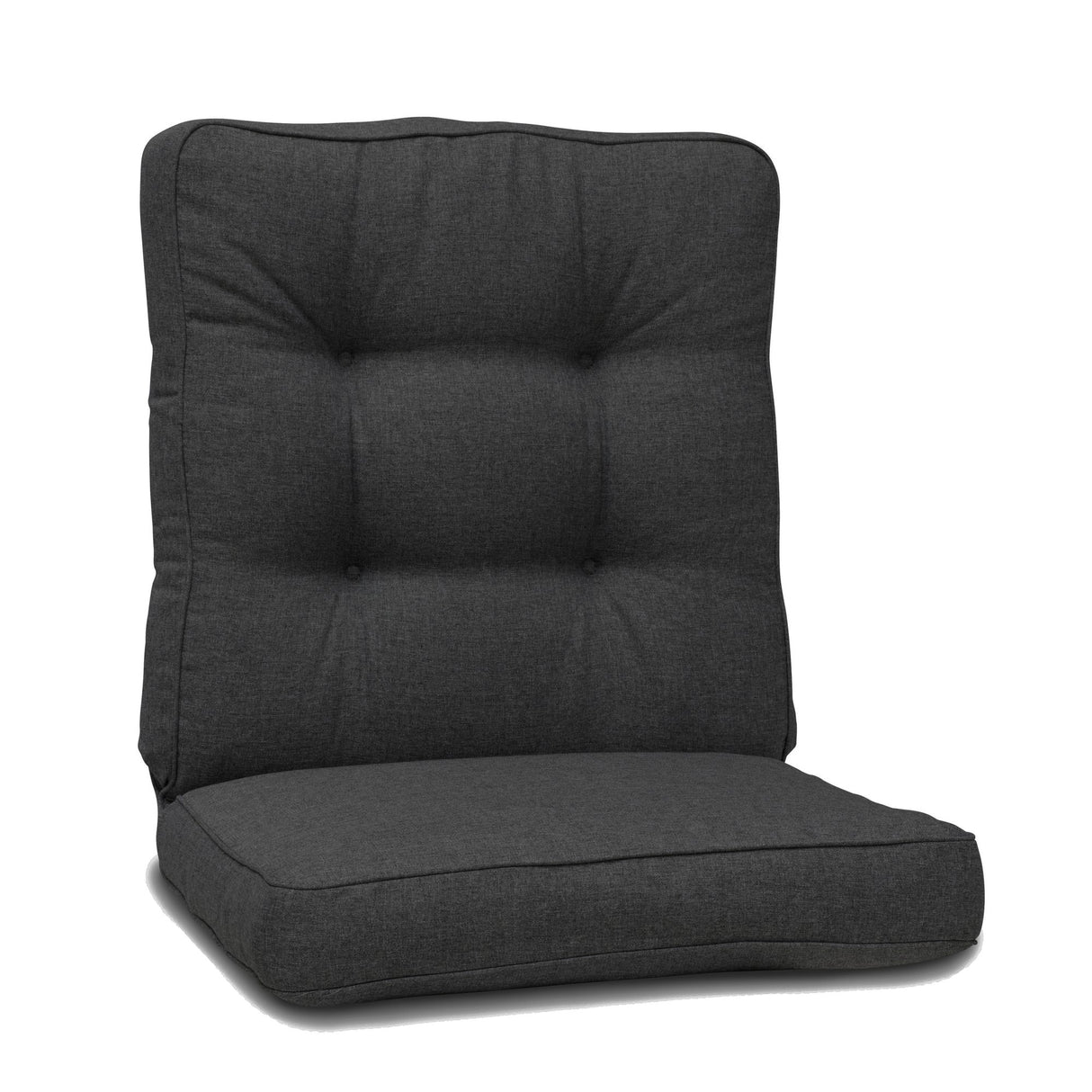 Texas Låg Dyna Svartmelerad