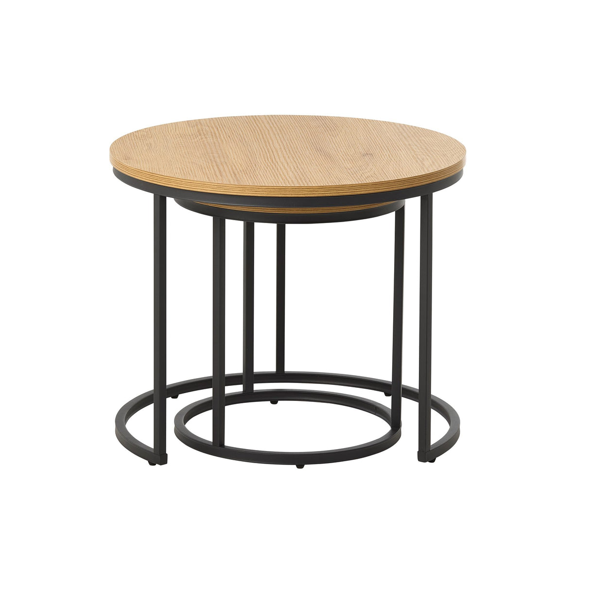 Classico Satsbord rund 60 cm Naturlig ek