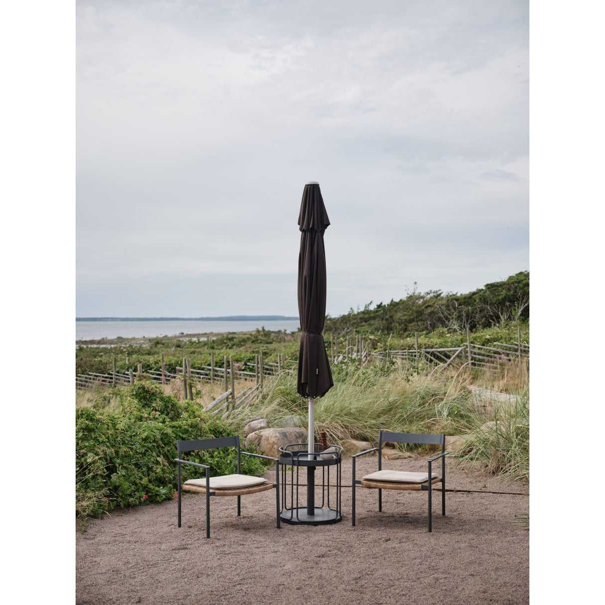 DK Loungestol Antracit/Natur
