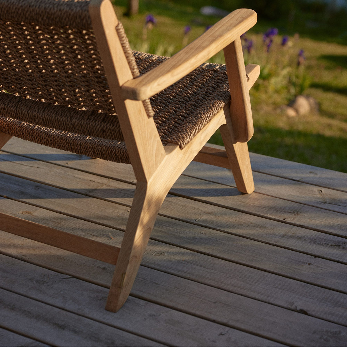 Eya Trädgårdsstol med Viro fläta