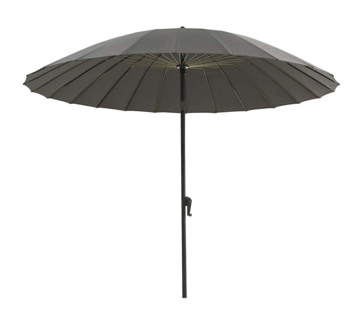 Shanghai Parasoll 2,7 m Aluminium/Grå